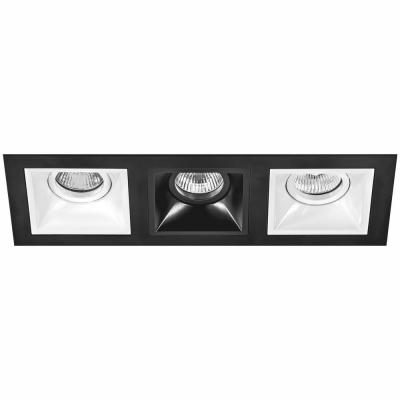 Комплект из светильников и рамки Domino Lightstar D537060706