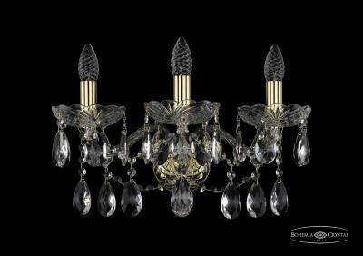 Бра  Bohemia Ivele Crystal  арт. 1413B/3/165/XL/G