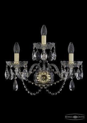 Бра  Bohemia Ivele Crystal  арт. 1402B/2+1/195/XL/G